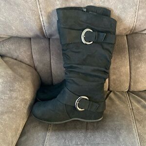 Women’s Journey Knee High Boots 7.5 Black NEW